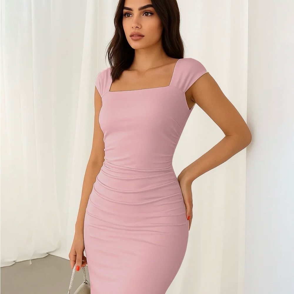 Long Pink Dress